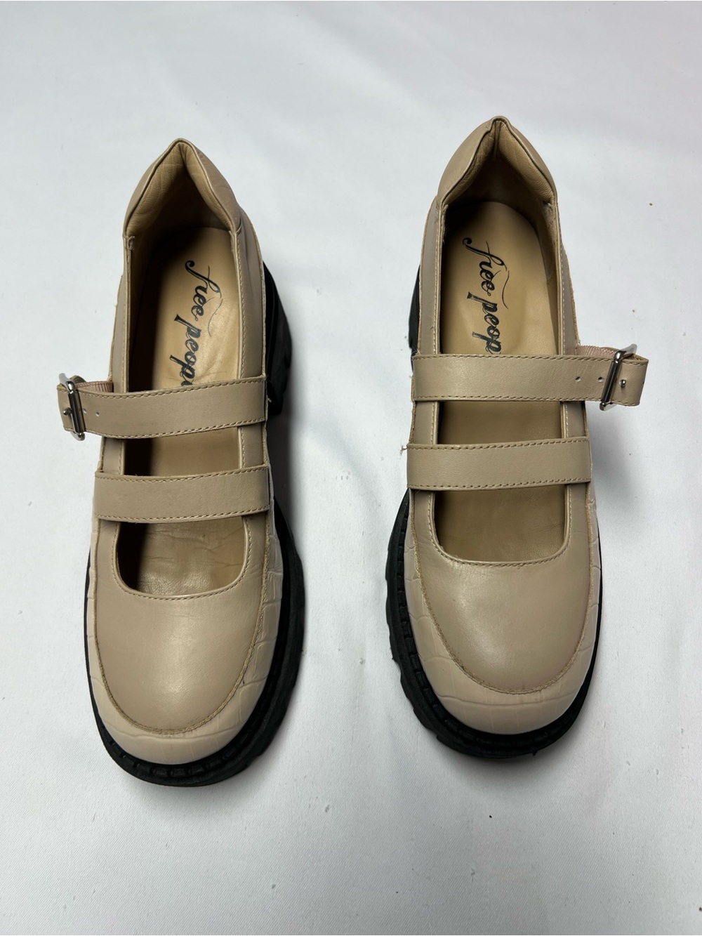 FREE PEOPLE Stella Mary Jane Platform Pump 9.5